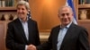U.S. Secretary of State John Kerry, left, with Israel's Prime Minister Benjamin Netanyahu, Jerusalem June 27, 2013.