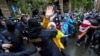 Protest against a bill on "foreign agents" in Tbilisi