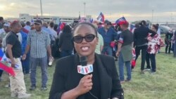 'Non a Diskriminasyon, Non a La Hèn" - Yon Kowalisyon Ayisyen Manifeste Kont Trump nan New York