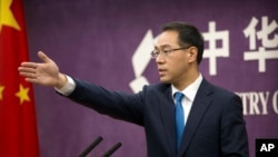 资料照：中国商务部发言人高峰