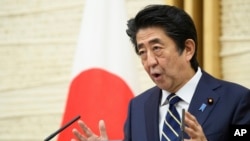 资料照：日本首相安倍晋三。