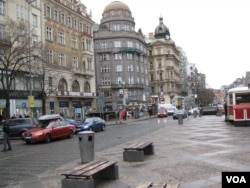 布拉格市中心。