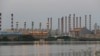 A general view of Abadan oil refinery in southwest Iran, is pictured from Iraqi side of Shatt al-Arab in Al-Faw south of Basra, Iraq September 21, 2019. REUTERS/Essam Al-Sudani