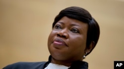 La procureure de la CPI Fatou Bensouda, le 29 septembre 2015. (AP Photo/Peter Dejong, Pool)