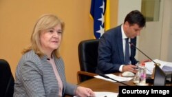 Jelka Miličević, ministrica finansija Vlade FBiH. (Fotografija preuzeta sa web stranice Vlade FBiH.)