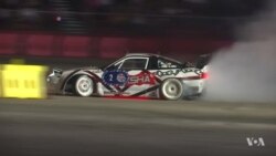 Car Racers in Jordan Go Head-to-Head Chasing Title, 'King of Drift'