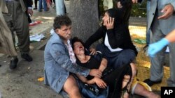 یکی از مجروحان بمب گذاری ها در آنکارا - شنبه