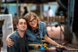 Boris Ler i Jasmila Žbanić (Izvor: Deblokada)