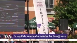 La capitale américaine célèbre les immigrants