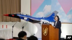 台湾总统蔡英文2017年12月29日召开年终媒体会（美联社）