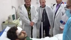 "Le Monde" թերթի լրոգրողներին վիրահատել են Ստեփանակերտի հիվանդանոցում