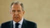 FILE - Russian Foreign Minister Sergei Lavrov.