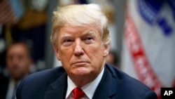 Le président Donald Trump à la Maison Blanche, à Washington, le 17 septembre 2018.