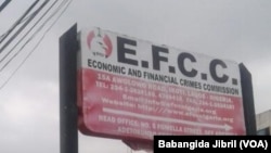 Ofishin EFCC a jihar Legas da ke kudu maso yammacin Najeriya