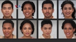 Foto Wajah Ciptaan Kecerdasan Buatan