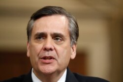 FILE - George Washington University law professor Jonathan Turley testifies before the House Judiciary Committee on the constitutional ground for the impeachment of President Donald Trump, Dec. 4, 2019, on Capitol Hill in Washington.