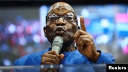 የቀድሞው የደቡብ አፍሪካ ፕሬዚደንት ጄከብ ዙማ