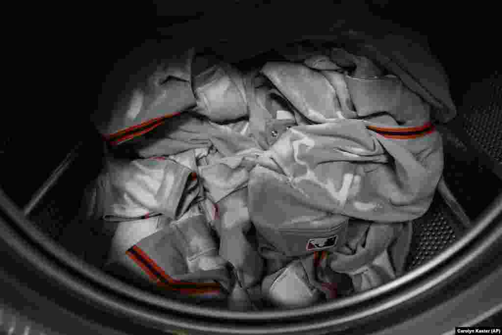 Doing The Laundry Spring Baseball