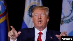 美国总统特朗普2019年9月出席第74届联合国大会（路透社）