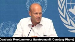 Jeensi Leerik,Dhaabbata Mootummoota Gamtoomanitti dubbii himaa OCHA