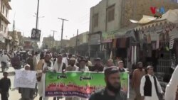 د چمن تاجرانو د افغانستان او پاکستان پر پوله د تجارتي اسانتیاوو لپاره احتجاج کړی