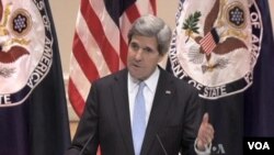 အမေရိကန်နိုင်ငံခြားရေးဝန်ကြီး ဂျွန် ကယ်ရီ