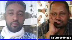 ጋዜጠኛ ኤልያስ ገብሩና ጋዜጠኛ አናኒያ ሶሪ