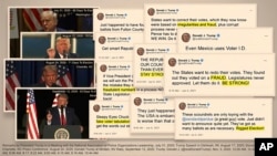 በቀድሞ ፕሬዚዳንት ትራምፕ ላይ በተመሰረተው ክስ በምክር ቤቱ በመታየት ላይ ባለው ችሎት በኤግዝቢትነት የቀረቡ መረጃዎች