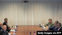 دیدار وزیر دفاع آمریکا با مقامات بلندپایه افغانستان