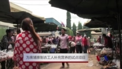 为柬埔寨制衣工人补充营养的试点项目