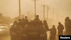 阿富汗特种部队在喀布尔执行任务（资料照片）