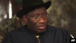 Shugaban gwamnatin Najeriya Goodluck Jonathan