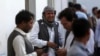 Afghans mourn a victim of a deadly suicide bombing that targeted a training class in a private building in the Shiite neighborhood of Dasht-i Barcha, in western Kabul, Afghanistan, Aug. 15, 2018. On Thursday, there was a new attack on the Afghan intelligence service in Kabul.