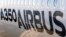 The exterior of an Airbus A350 XWB is pictured during the Airbus annual news conference in Colomiers, near Toulouse January 13, 2015. Airbus clung to the top spot in commercial plane orders by confirming it outsold Boeing last year, while failing to close