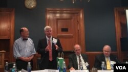 韩美研究所（ICAS）2016年6月24日在华盛顿举行的一次研讨会（美国之音叶林拍摄）