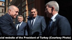 Erdogan se danas sastao sa članovima Predsjedništva BiH