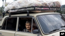 خروج ارامنه از قره‌باغ کوهستانی و ورودشان به خاک ارمنستان پس از یورش نیروهای آذربایجان - آرشیو