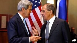 존 케리 미국 국무장관과 세르게이 라브로프 러시아 외무장관이 24일 유엔 총회가 열린 뉴욕에서 시리아 사태에 관해 논의했다.