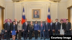 USCC 2018年5月访问台湾（台湾总统府照片）