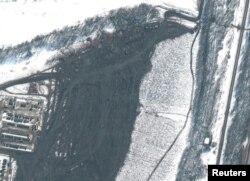 تصویر ماهواره‌ای از استقرار نیروها در سولوتی، روسیه (۱ اسفند ۱۴۰۰)