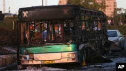 18일 이스라엘 예루살렘 한 복판에서 버스가 폭발해 최소 15명이 다쳤다고, 현지 경찰이 밝혔다.