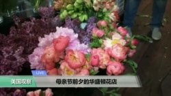 VOA连线: 母亲节前夕的华盛顿花店