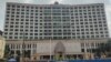 The Great Duke Phnom Penh hotel is now set up to treat COVID-19 patients amid a third wave of the pandemic in Cambodia, March 9, 2021. (Nem Sopheakpanha/VOA Khmer) 
