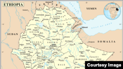 ከድረ ገጽ ላይ የተገኘ የኢትዮጵያ ካርታ 