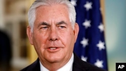Rex Tillerson, Sakataren Harkokin Wajen Amurka
