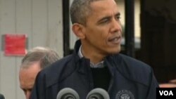 美国总统奥巴马祝贺习近平(美国之音视频截图)