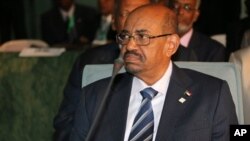 FILE - Sudanese President al-Bashir attends an African Union summit.