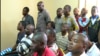 FILE - Cameroon workers attend a meeting to declare strike in Matomb, Cameroon, Nov. 4, 2016. (M. Kindzeka/VOA)