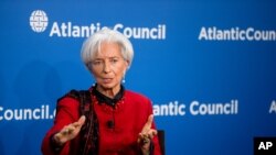 国际货币基金组织总裁拉加德（2015年4月9日）