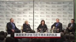 美政商界评估习近平两年来的执政